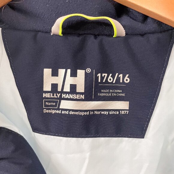 Helly-Hansen Cyclone Jacket in Navy - Waterproof, Breathable, Insulated Ski - Picture 5 of 7